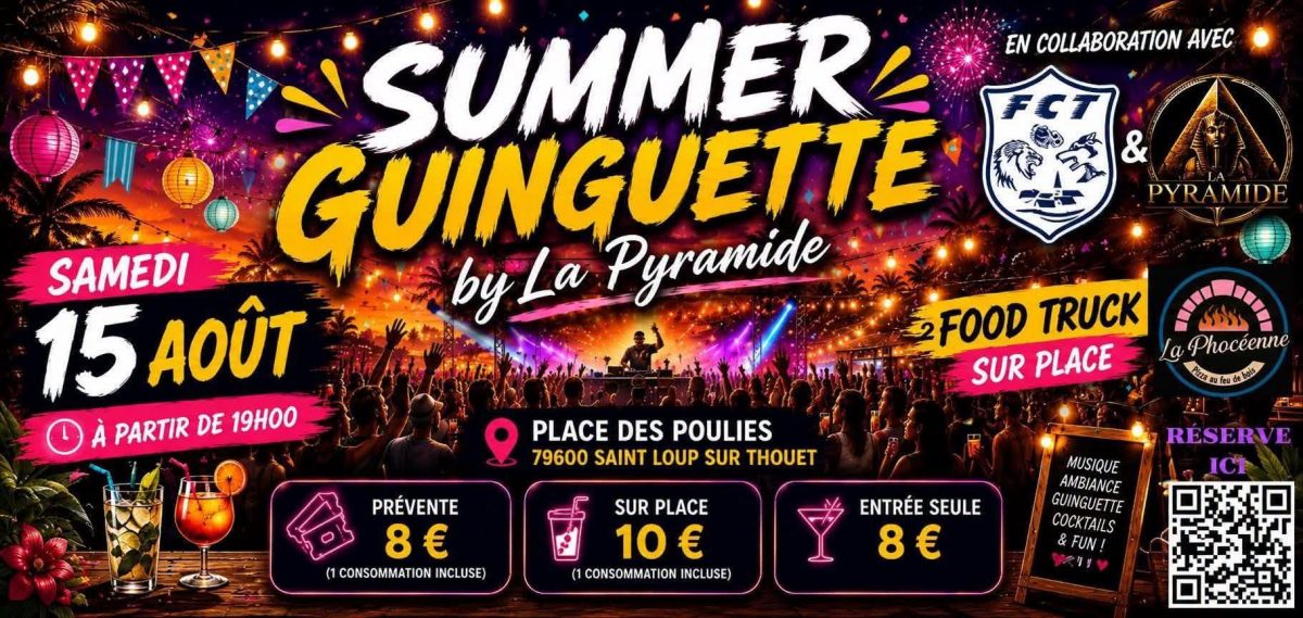 Summer Guinguette à Saint-Loup-sur-Thouet