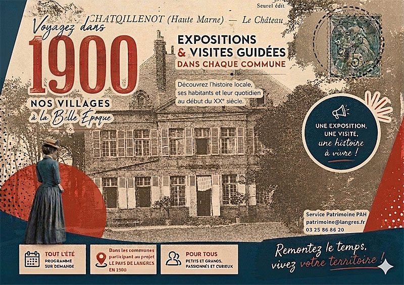 Le Pays de Langres en 1900 à Chatoillenot