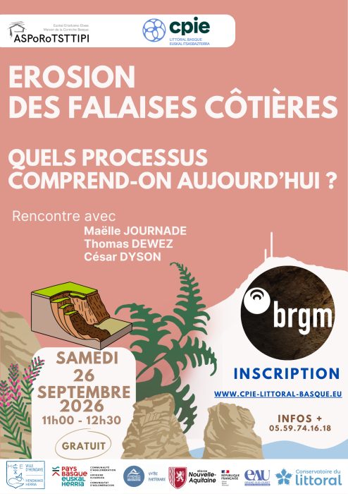 Rencontre - Erosion des falaises côtières : quels processus comprend-on aujourd'hui ?