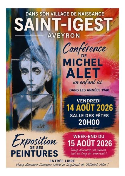 Exposition de peinture - Michel Alet