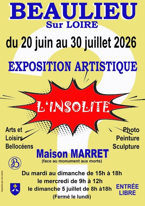Exposition "Insolite" : photos, peintures et artisanat