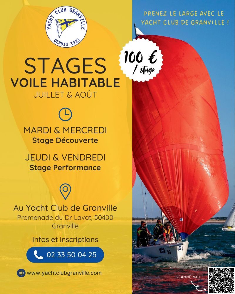 Stages de voile en habitables (J80)