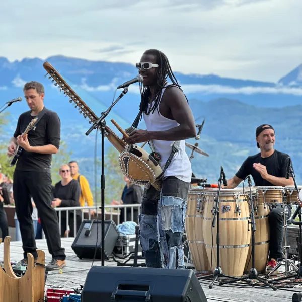 Base de Canoë de Broquiès - Concert Balla Bangoura