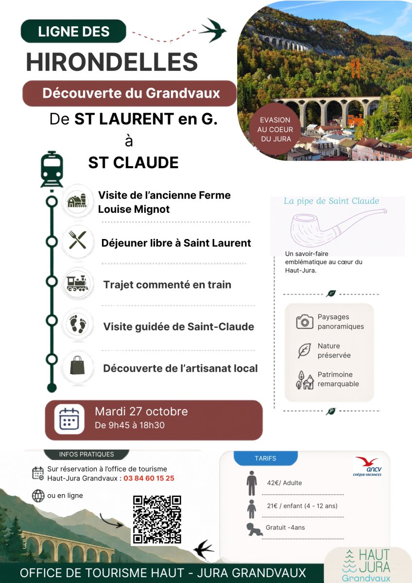 Excursion sur la Ligne des Hirondelles