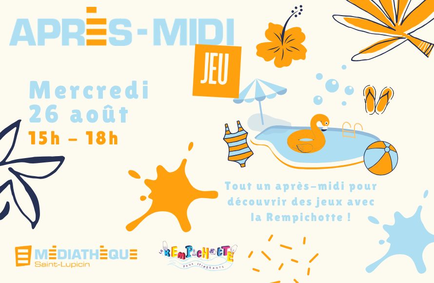 Médiathèque de Saint-Lupicin : Après-midi jeux