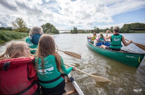Trésors cachés d'une île de la Loire, à pied et en canoë
