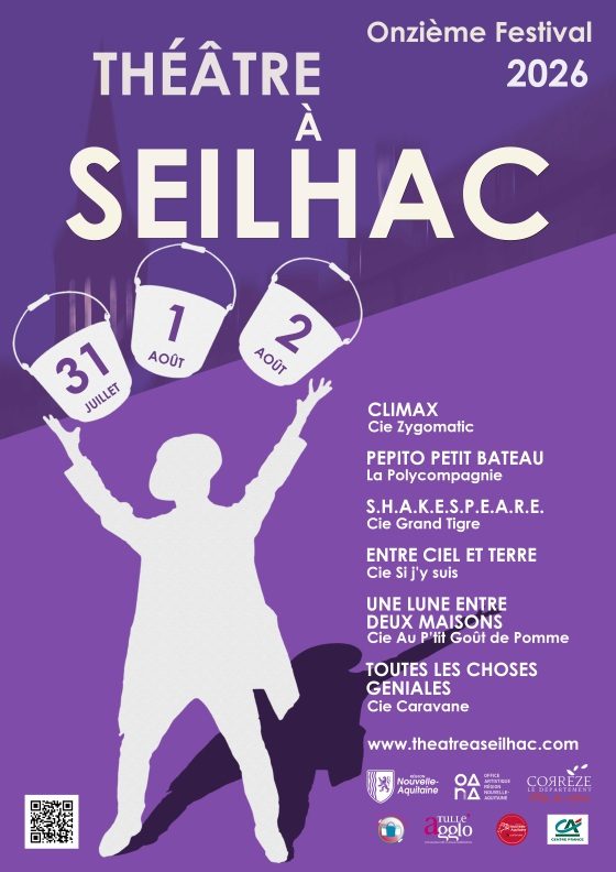 Festival Théâtre à Seilhac - ATELIER Le clown, corps et musicalité