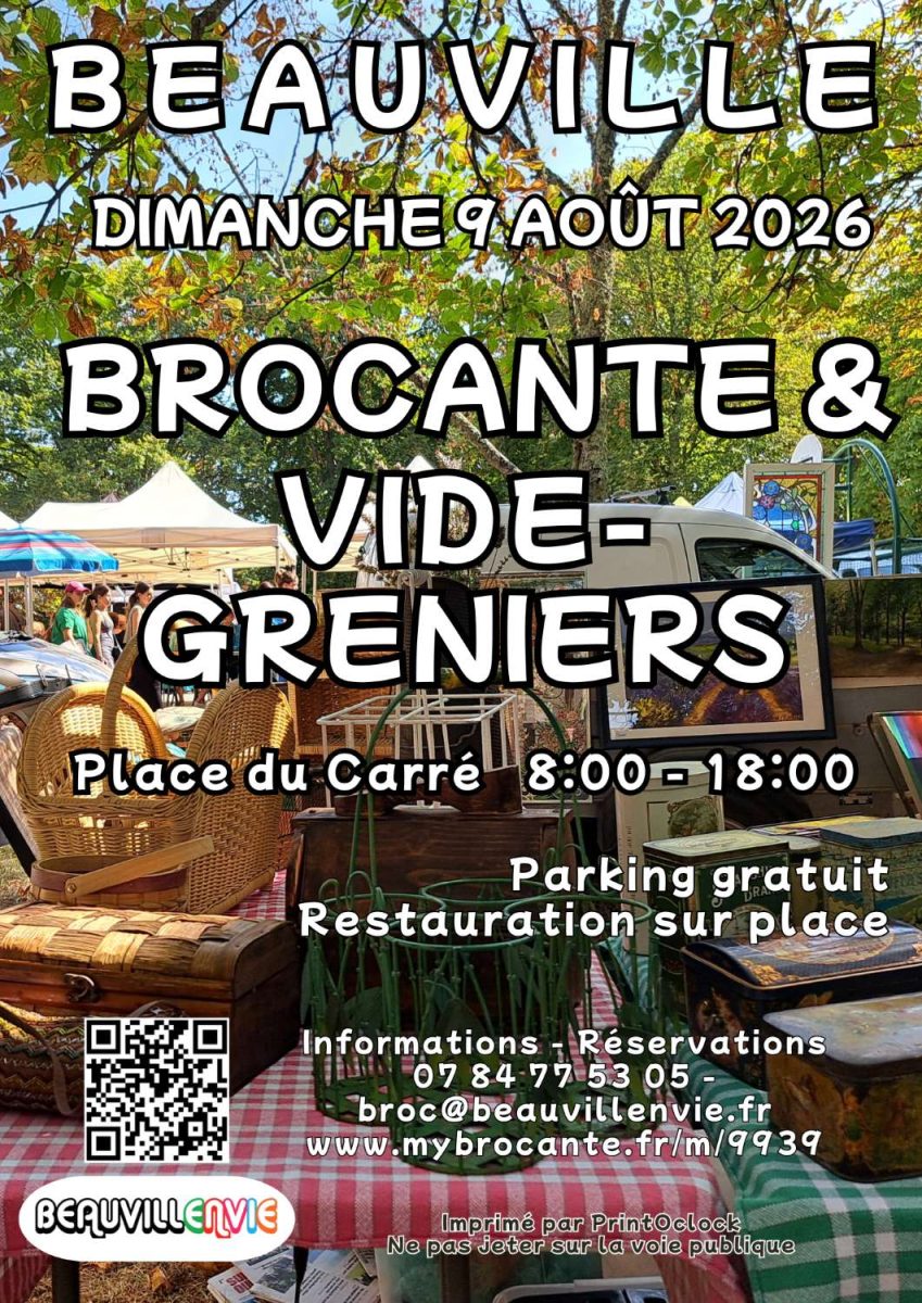 Brocante et vide-greniers