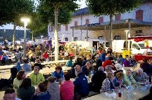 Marché gourmand nocturne
