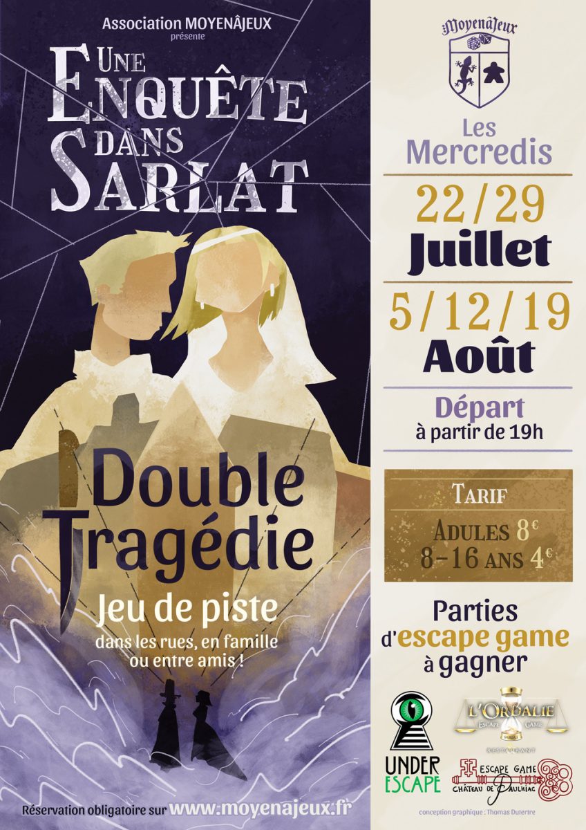 Une Enquête dans Sarlat : "Double Tragédie"