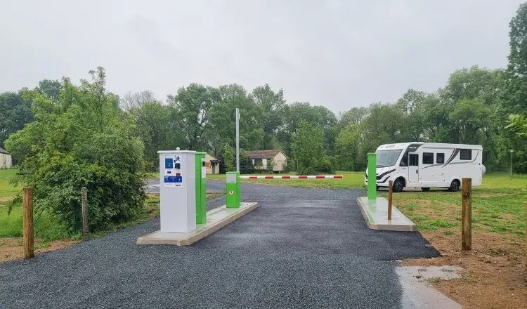 Aire d'étape