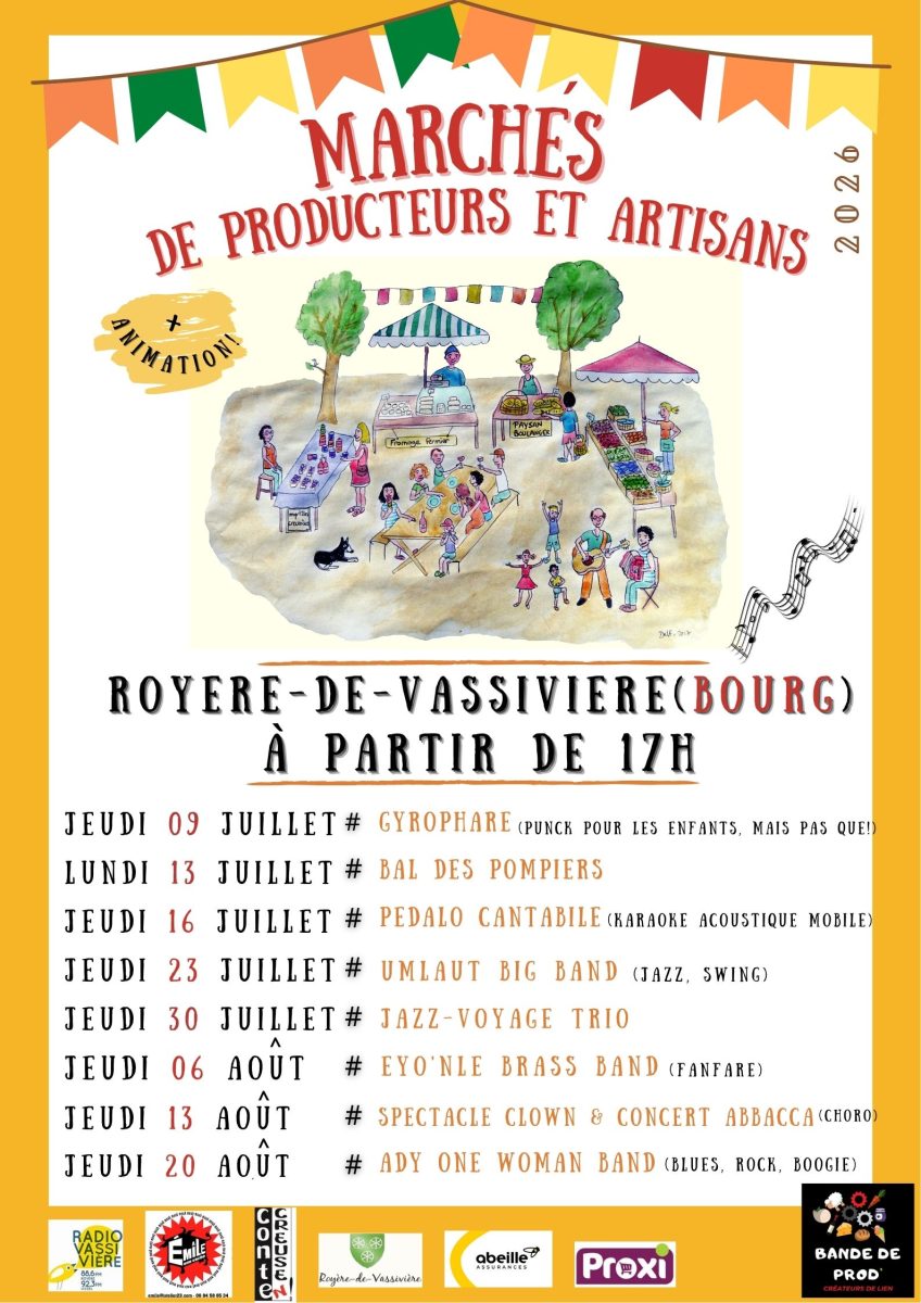 Marché de producteurs et d'artisans locaux