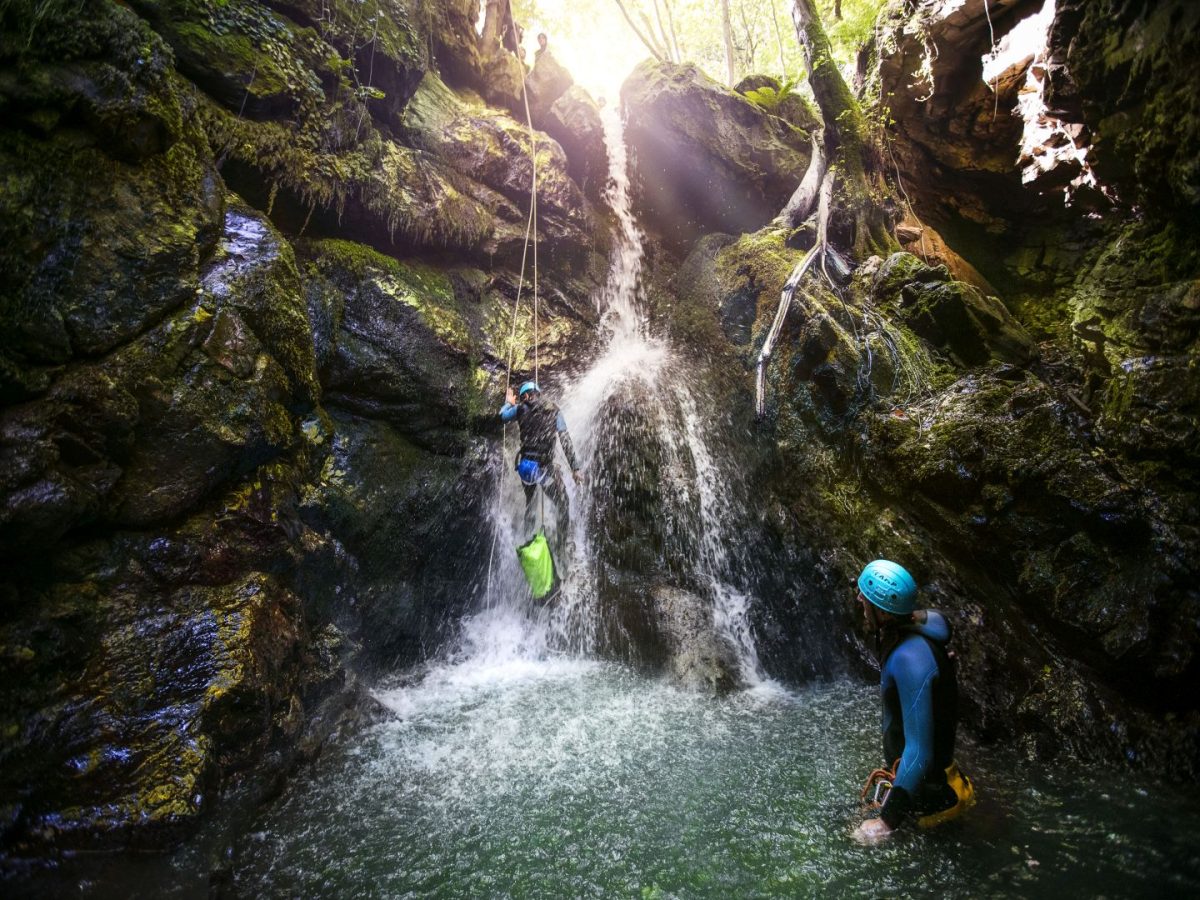 Canyon famille avec Mendi Gaiak