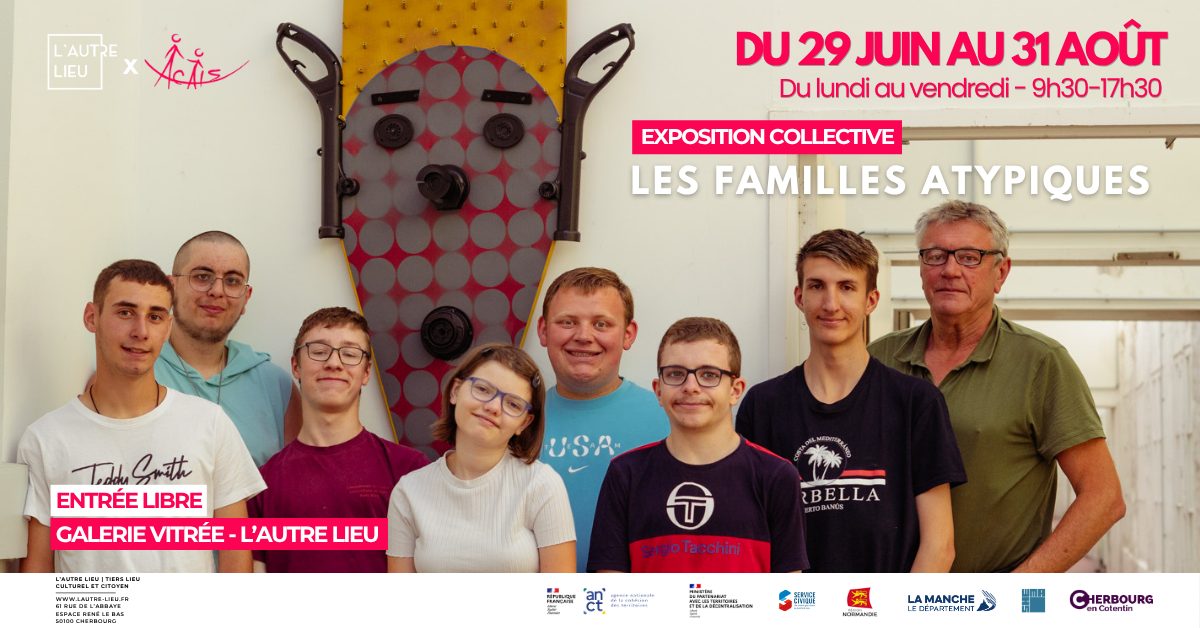 Expo collective - “Les familles atypiques” par l’atelier recyclage du pôle professionnel de l’IME Acaïs