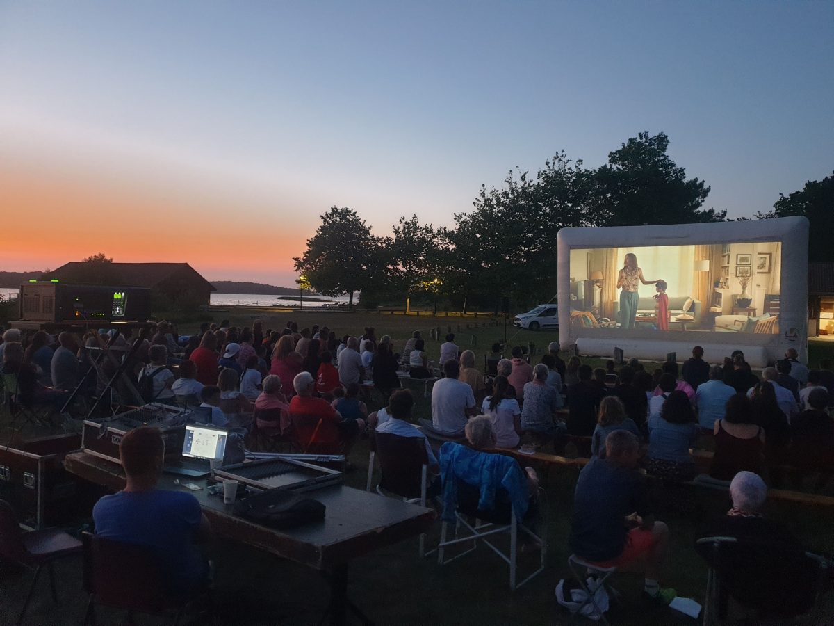 Cinéma en plein air au Musée de l'Hydraviation