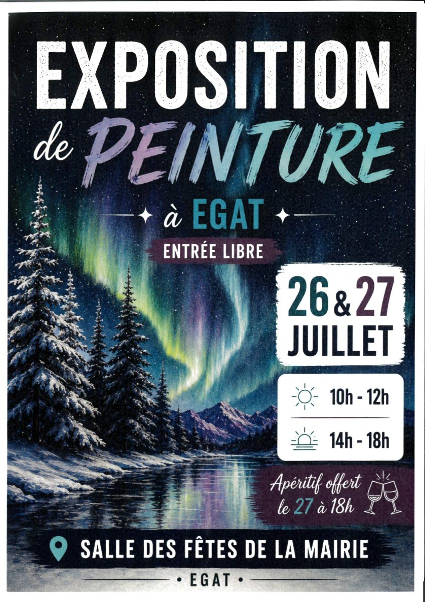 EXPOSITION DE PEINTURE - EGAT