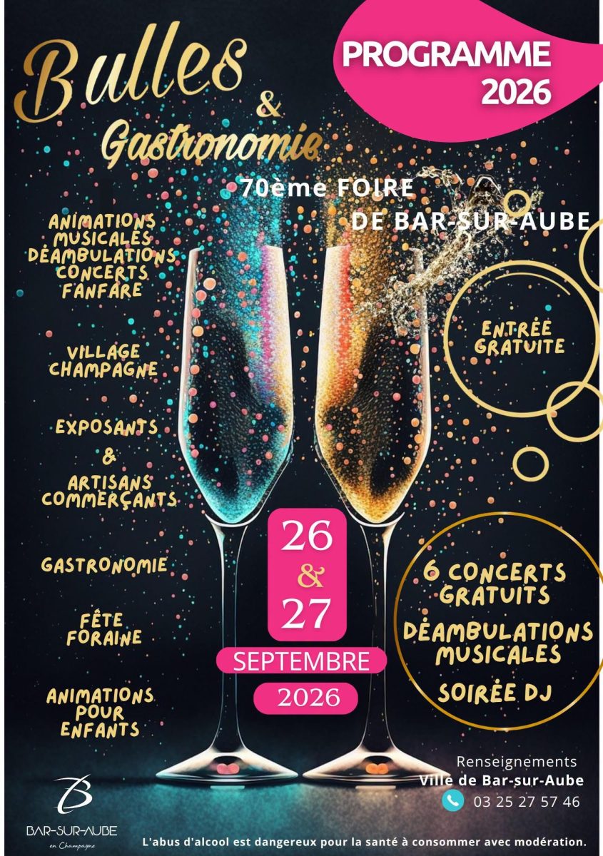 70ème Foire Bulles &amp; Gastronomie