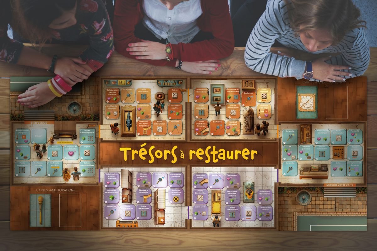 Trésors à restaurer - Atelier famille