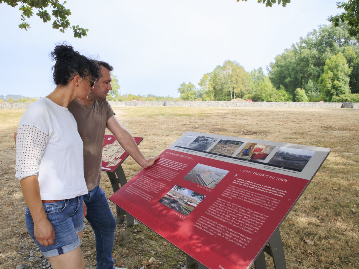 Visite guidée de la villa gallo-romaine