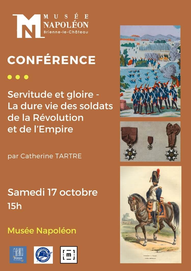 Conférence : Servitude et gloire, la dure vie des soldats de la Révolution et de l'Empire