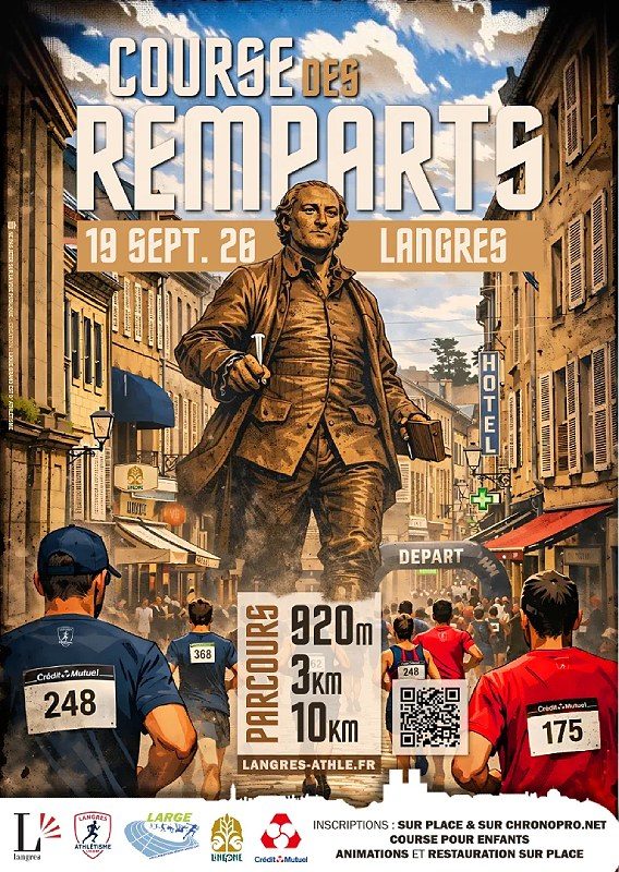 21e édition course des remparts Langres