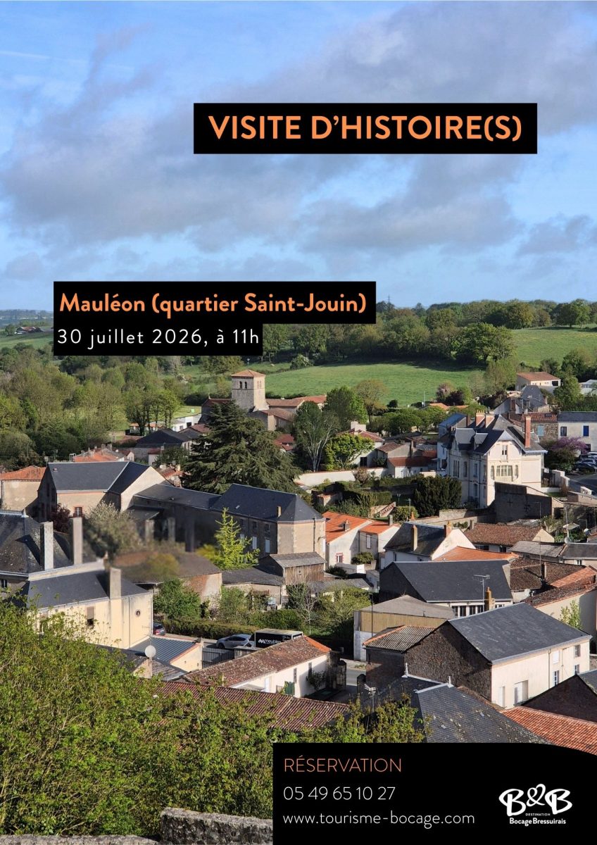 Visites d'histoire(s) - Le quartier Saint Jouin: entre prieuré et tanneries