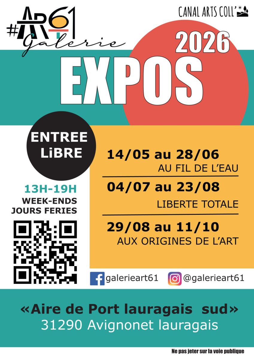 EXPOSITION "LIBERTÉ TOTALE" À LA GALERIE ART61