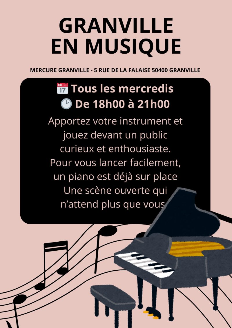 Granville en musique - scène ouverte