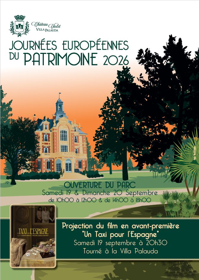 PARC PALAUDA - JOURNÉES EUROPEENNES DU PATRIMOINE