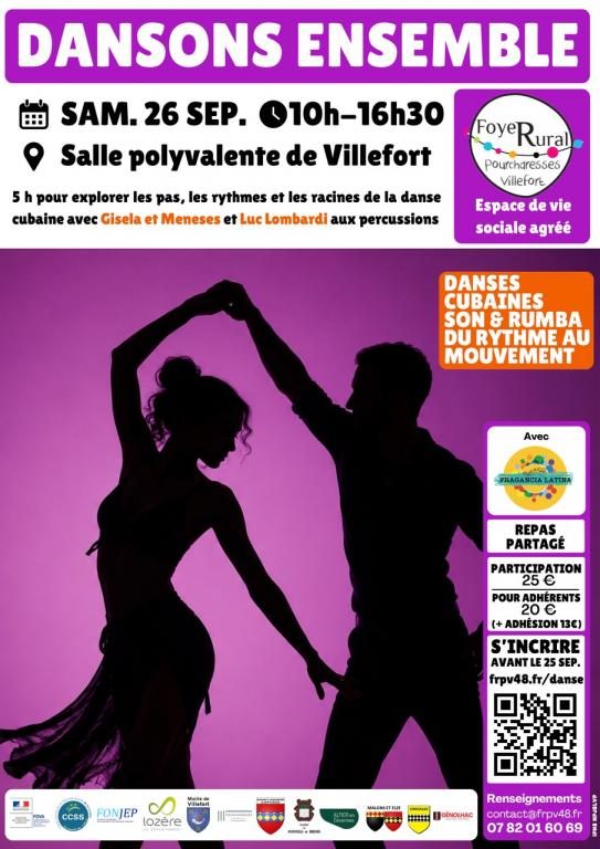 DANSONS ENSEMBLE : DANSES CUBAINES