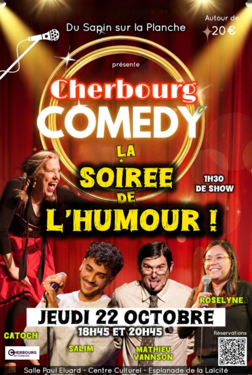 Cherbourg Comedy Festival 18h45 et 20h45