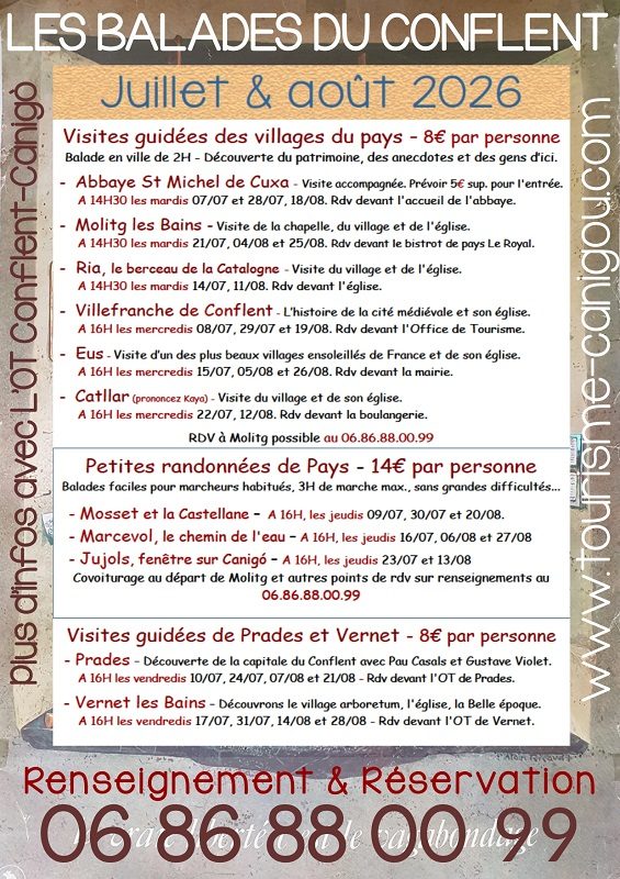 LES BALADES DU CONFLENT "MOSSET ET LA CASTELLANE"