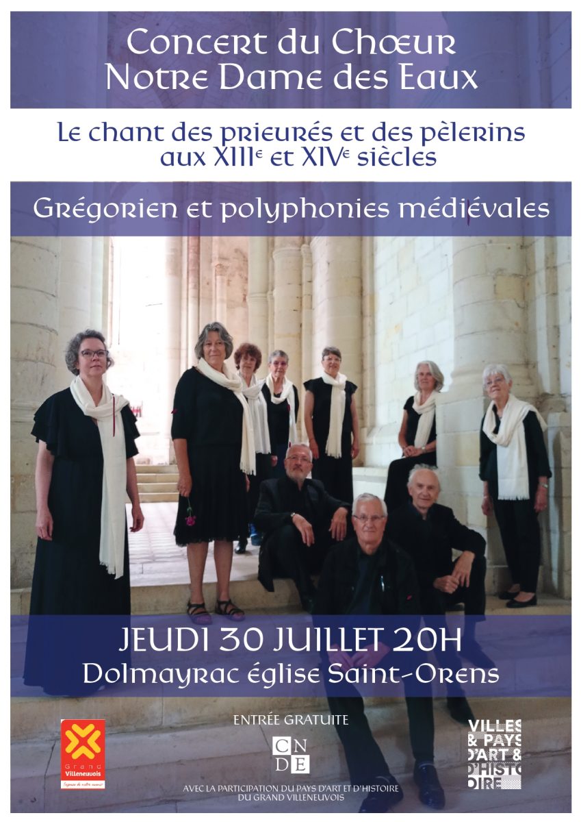 Concert du chœur Notre-Dame-des-Eaux
