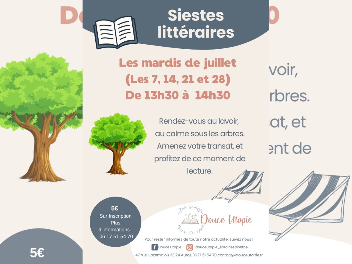 Siestes littéraires