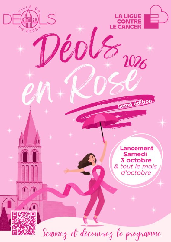 Déols en rose