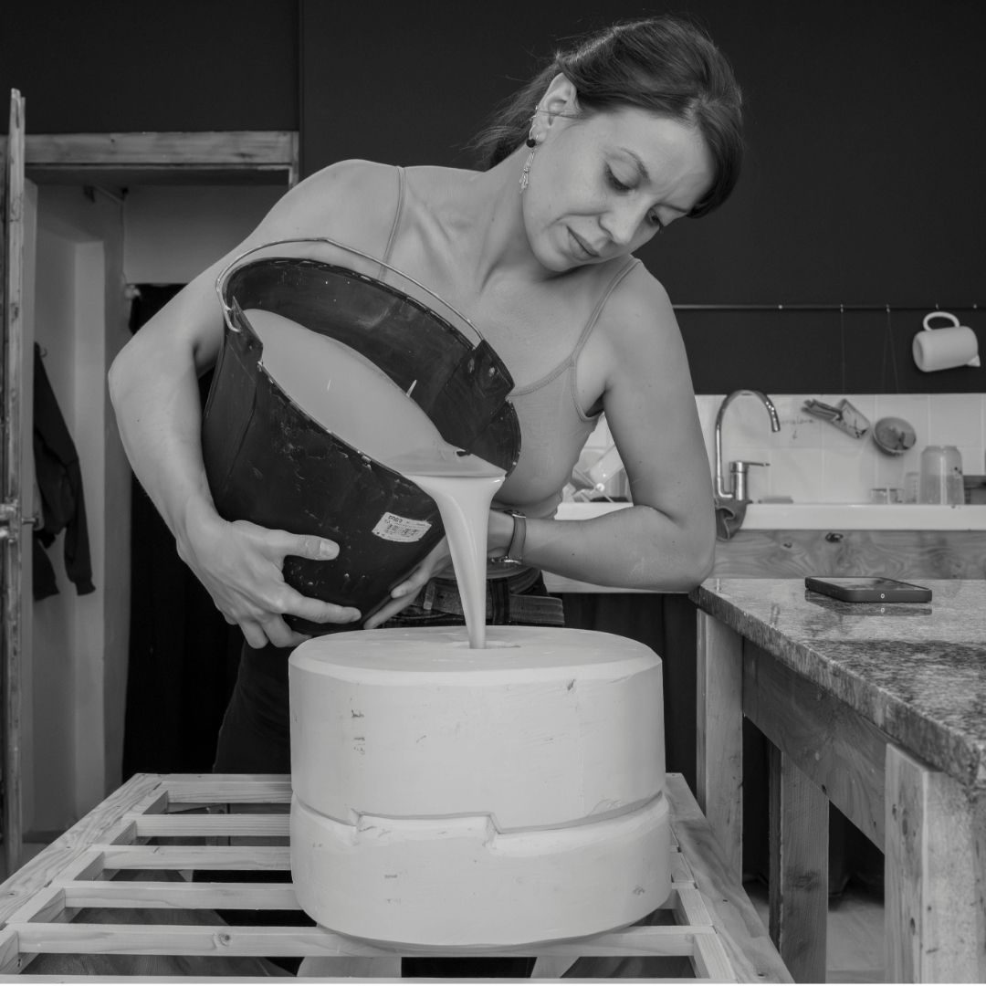 Visite-atelier adultes - Entre coulage et tessons : porcelaine recyclée - avec Gaële Design, céramiste