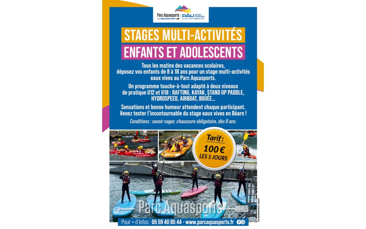 Stage multiactivités