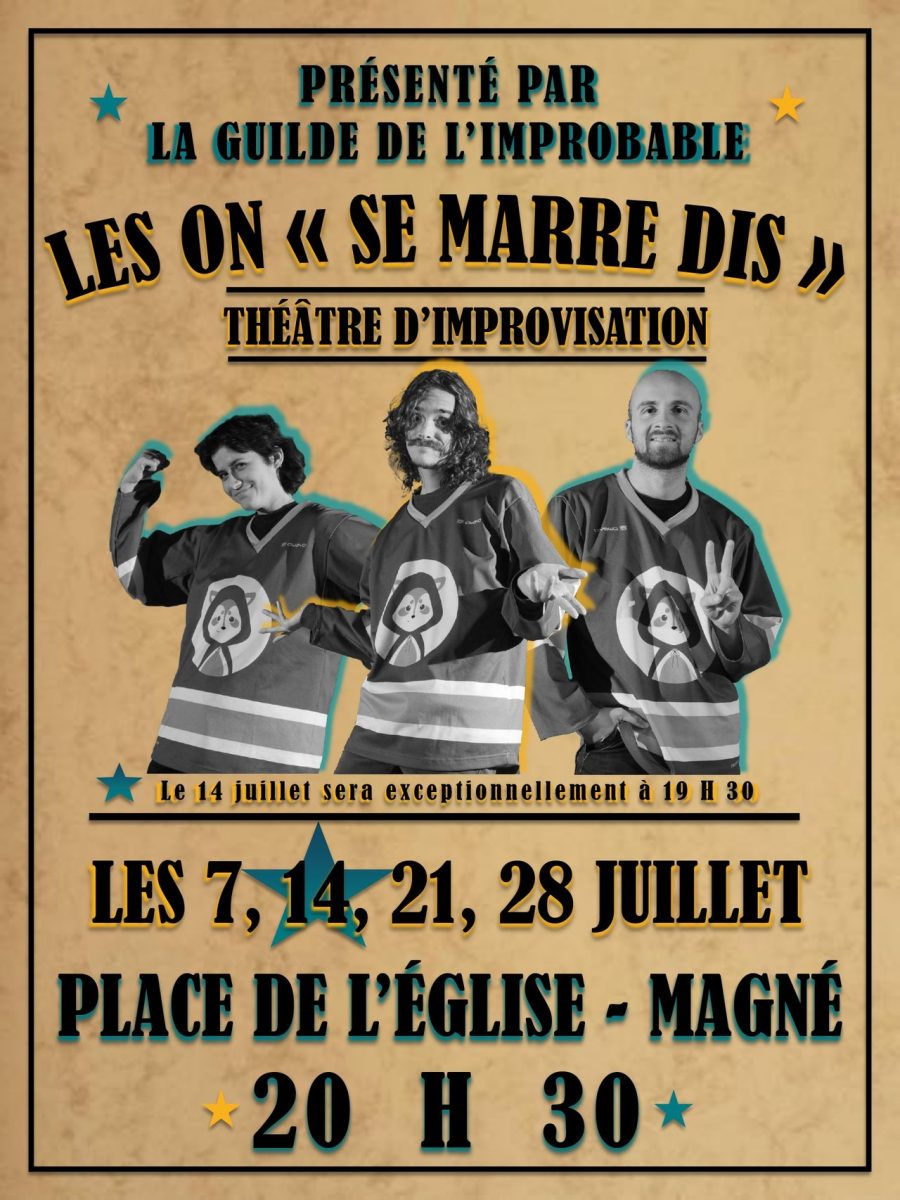 Théâtre d’impro : Les on « se marre dis » à Magné