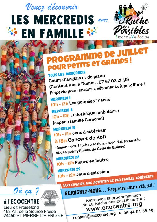 Mercredi en famille : Jeux d'extérieur