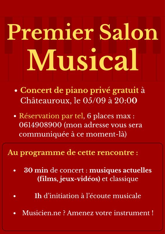 Premier salon musical