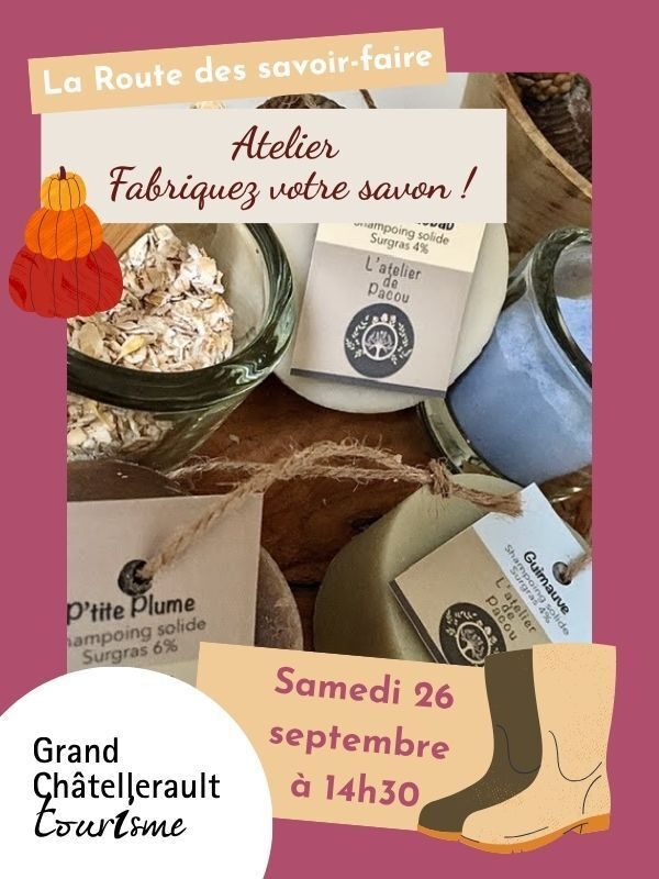 Atelier : "Fabriquez votre savon !"