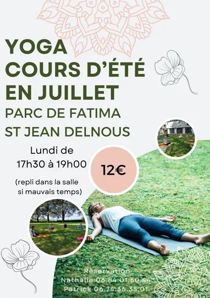 YOGA COURS D'ETE