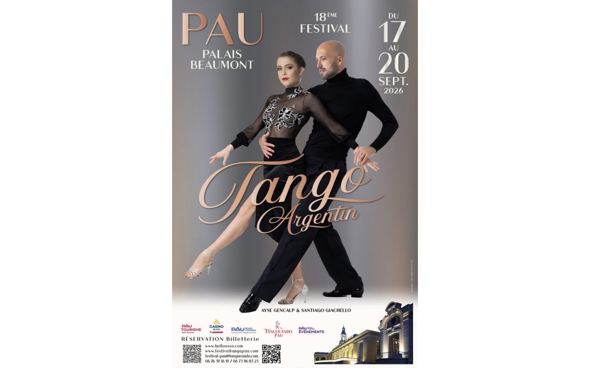18ᵉ Festival de Tango Argentin de « Pau Couleur Tango »