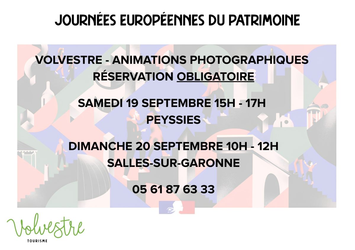 JOURNÉEES EUROPÉENNES DU PATRIMOINE : PEYSSIES ANIMATION PHOTO
