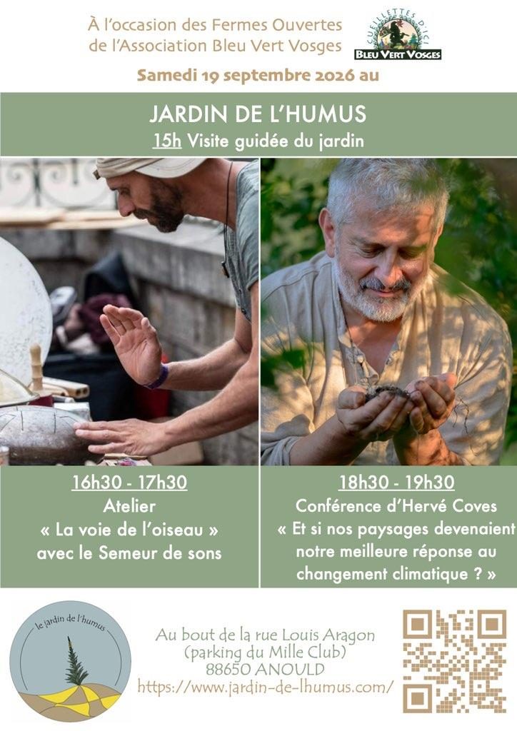 Conférence - Et si nos paysages devenaient notre meilleure réponse au changement climatique?