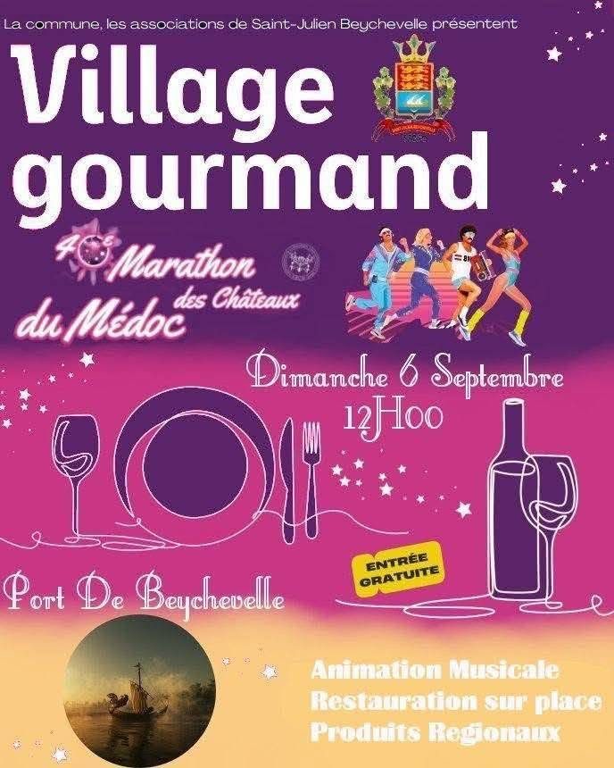 Village gourmand du marathon