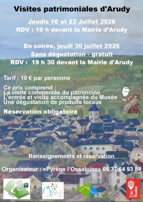 Visite du village d'Arudy, du musée et dégustation