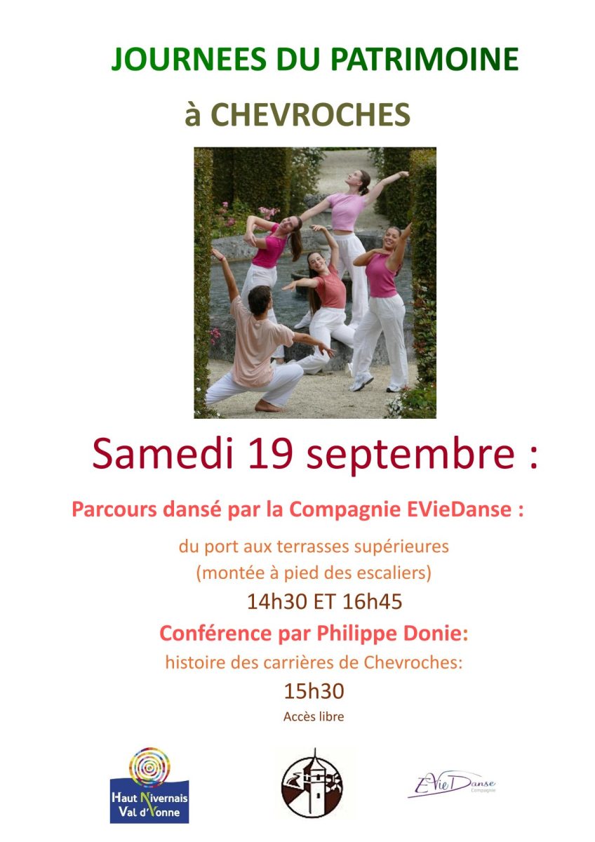 JEP : Parcours dansé et conférence