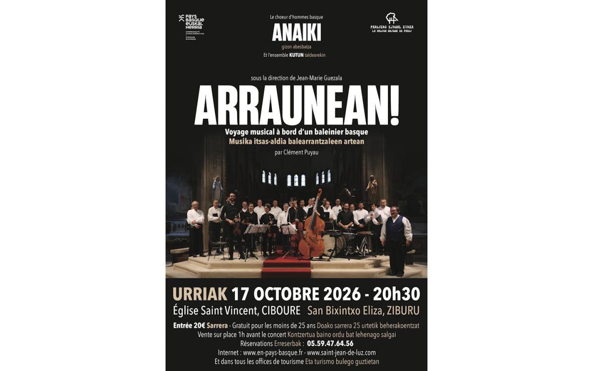 Concert Anaiki "Arraunean"