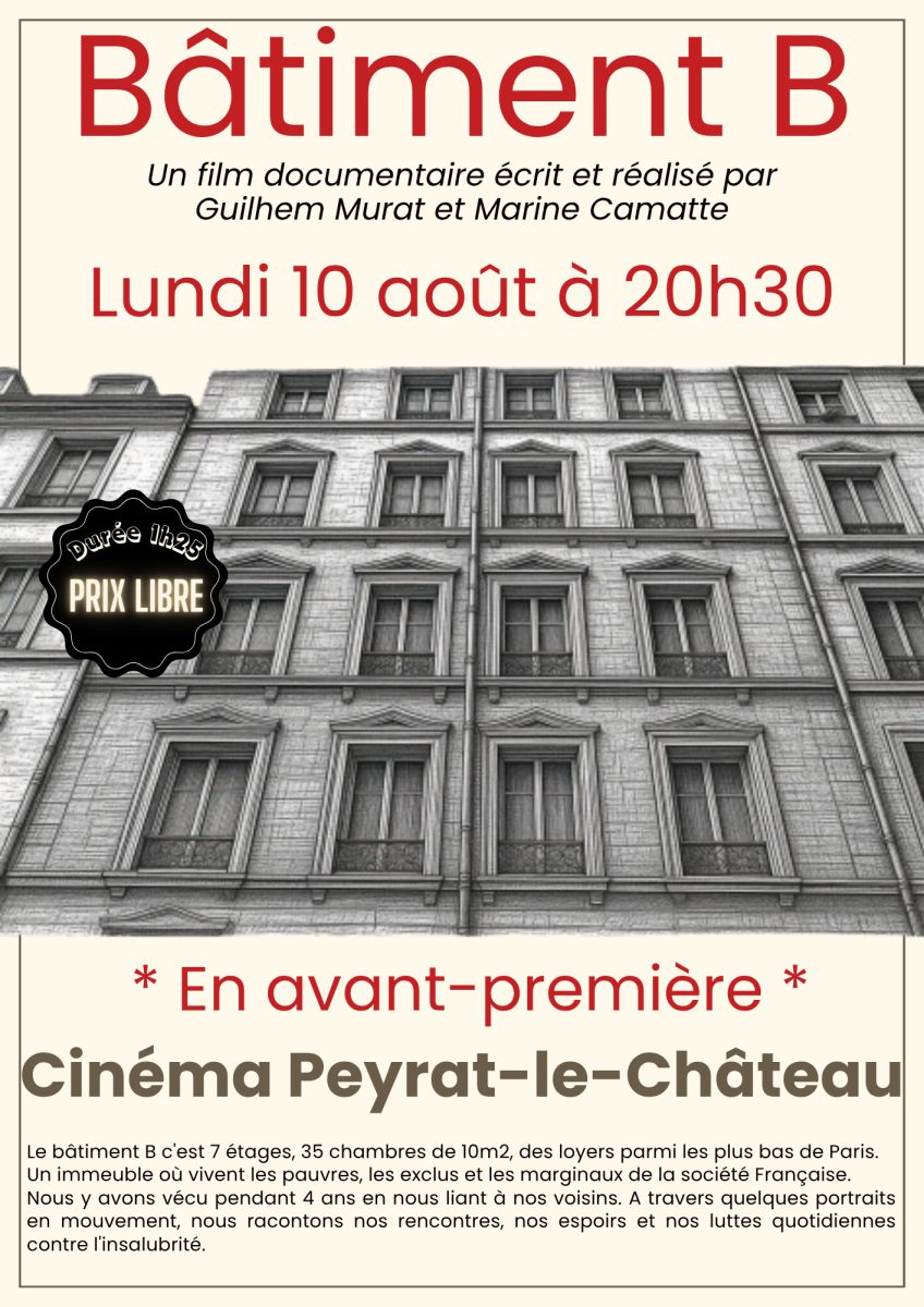 Projection avant-première Bâtiment B